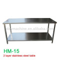 2015 commercial work table, all kinds stainless steel work table,hot sale stainless steel work table with wheels